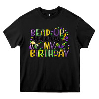 Black bead up bitches itsmy birthday cg (1) Heavy Core Tee - CowGirlArtShop