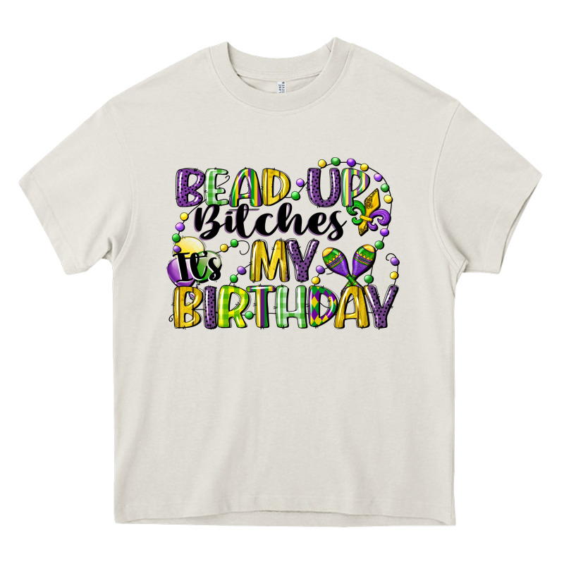 Bead Up Bitches Itsmy Birthday Cg (1) Heavy Core Tee by CowGirlArtShop | Teevron