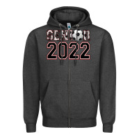 Charcoal Heather senior soccer Zipper Hoodie - AdoDesignShop