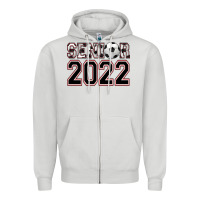 Dove Grey senior soccer Zipper Hoodie - AdoDesignShop