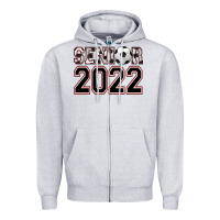 Heather Grey senior soccer Zipper Hoodie - AdoDesignShop