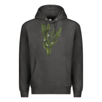 Charcoal Heather cereus jamacaru Premium Hoodie - LillyAllenDesigns