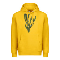 Lemon cereus jamacaru Premium Hoodie - LillyAllenDesigns