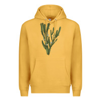 Mustard cereus jamacaru Premium Hoodie - LillyAllenDesigns