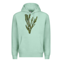 Seafoam cereus jamacaru Premium Hoodie - LillyAllenDesigns