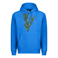 True Royal cereus jamacaru Premium Hoodie - LillyAllenDesigns