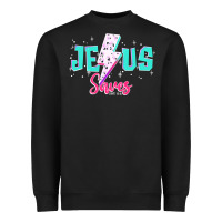 Black jesus saves Heavyweight Sweatshirt - JahusDesignShop