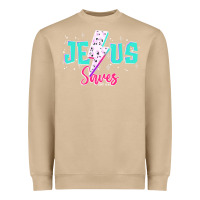 Mushroom jesus saves Heavyweight Sweatshirt - JahusDesignShop
