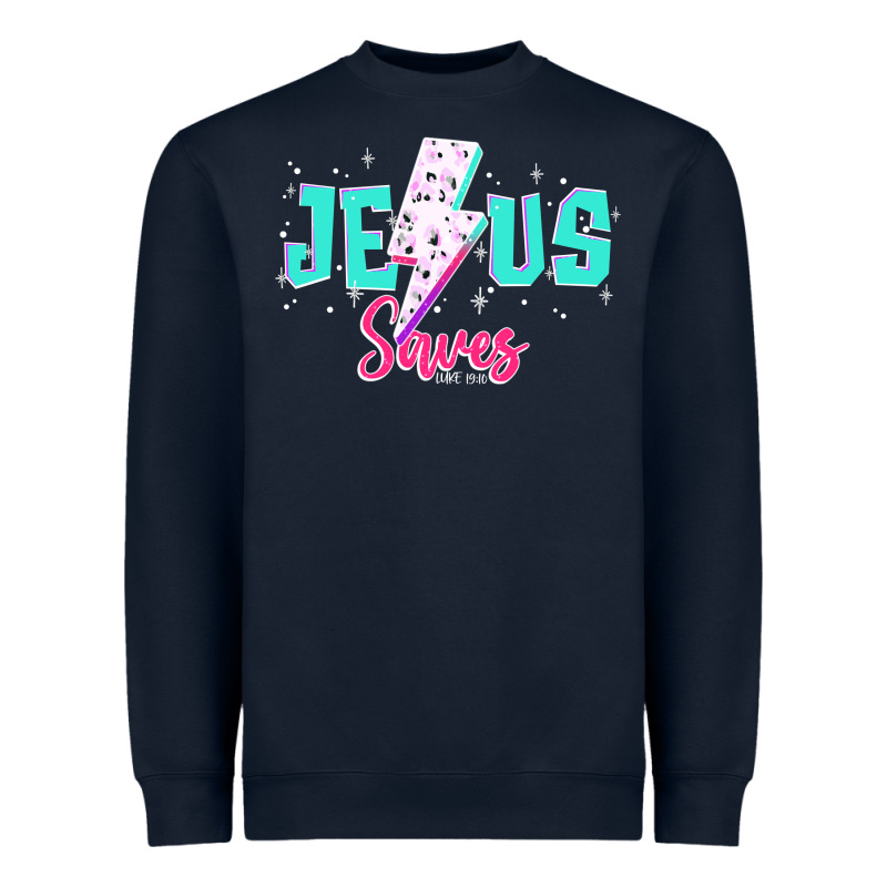 Jesus Saves Heavyweight Sweatshirt by JahusDesignShop | Teevron