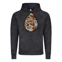 Vintage Black mexican teardrop  2 Vintage Hoodie - BundleAndBundleShop