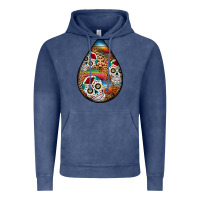 Vintage Denim mexican teardrop  2 Vintage Hoodie - BundleAndBundleShop