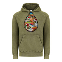 Vintage Olive mexican teardrop  2 Vintage Hoodie - BundleAndBundleShop