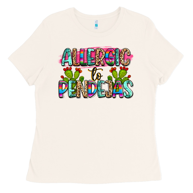 Allergic To Pendejas Mexico Ladies Tee by FaDigitalArtStudio | Teevron