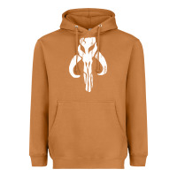 Meerkat mandorian skull Heavyweight Hoodie - artisFamous