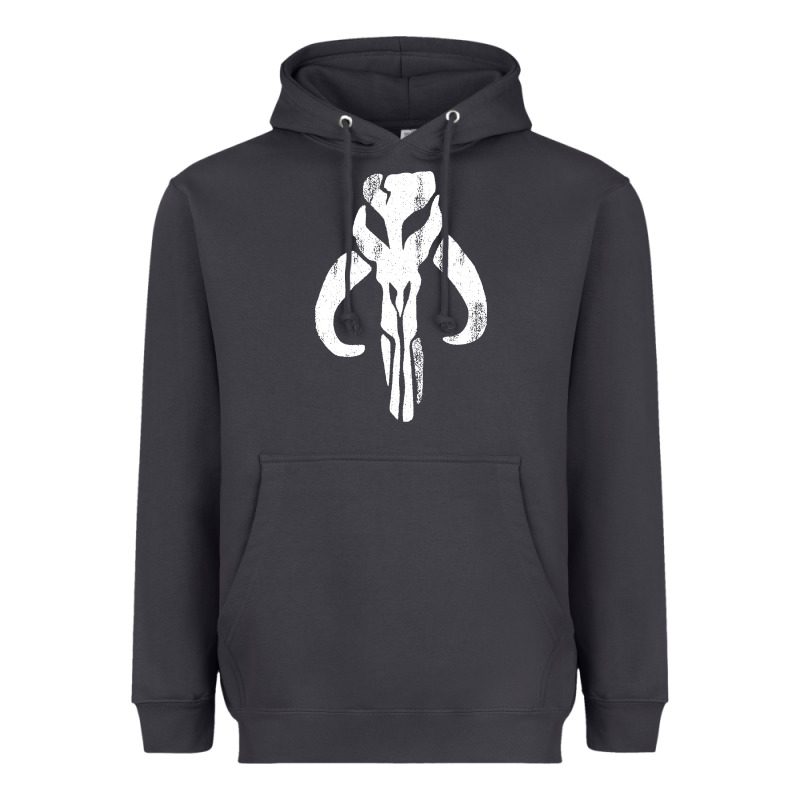Mandorian Skull Heavyweight Hoodie by artisFamous | Teevron