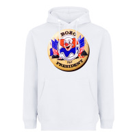 White bozo for president Heavyweight Hoodie - artisFamous