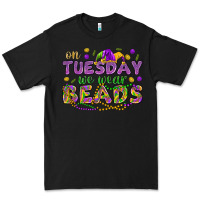 Black On Tuesday we wear beads Premium Tee - HowdyJamesFarm