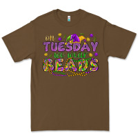 Cacao On Tuesday we wear beads Premium Tee - HowdyJamesFarm