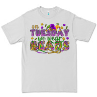 Dove Grey On Tuesday we wear beads Premium Tee - HowdyJamesFarm