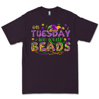 Plum On Tuesday we wear beads Premium Tee - HowdyJamesFarm