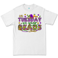 White On Tuesday we wear beads Premium Tee - HowdyJamesFarm