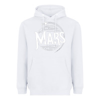 White mars Heavyweight Hoodie - artisFamous