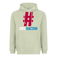 Matcha Basic End Racism Resist - Anti Trump Gift Political Heavyweight Hoodie - artisFamous