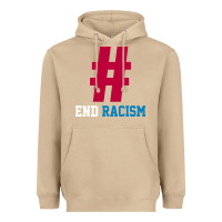 Mushroom Basic End Racism Resist - Anti Trump Gift Political Heavyweight Hoodie - artisFamous