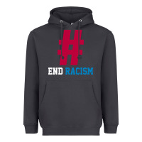 Smoke Basic End Racism Resist - Anti Trump Gift Political Heavyweight Hoodie - artisFamous
