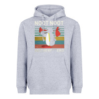 Heather Grey noot penguin Heavyweight Hoodie - artisFamous