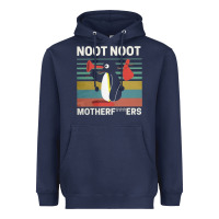Navy noot penguin Heavyweight Hoodie - artisFamous