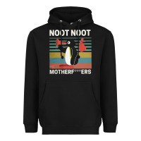 Black noot penguin Heavyweight Hoodie - artisFamous