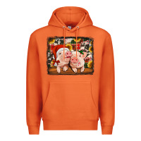 Carrot christmas pigs Premium Hoodie - Jasminsmagicworld