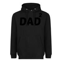 Black dad squared Heavyweight Hoodie - artisFamous