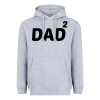 Heather Grey dad squared Heavyweight Hoodie - artisFamous