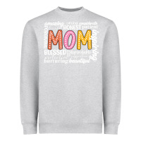Heather Grey mom Heavyweight Sweatshirt - JahusDesignShop
