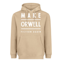 Mushroom Basic Orwell 1984 - Anti Trump Gift Political Heavyweight Hoodie - artisFamous