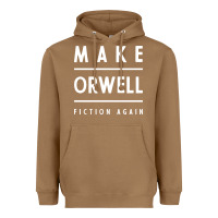 Toasted Coconut Basic Orwell 1984 - Anti Trump Gift Political Heavyweight Hoodie - artisFamous