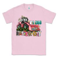 Bubblegum Pink I dig Easter Day Classic Tee - HowdyJamesFarm