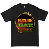 Black Future black queen Premium Tee - HowdyJamesFarm