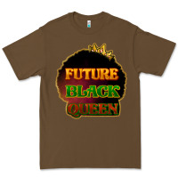 Cacao Future black queen Premium Tee - HowdyJamesFarm
