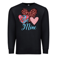 Black hearts be mine Premium Sweatshirt - JahusDesignShop