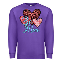 Purple hearts be mine Premium Sweatshirt - JahusDesignShop