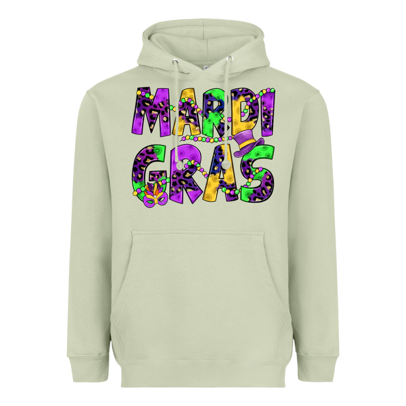 Mardi Gras Heavyweight Hoodie by JahusDesignShop | Teevron