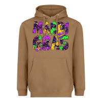 Toasted Coconut mardi gras Heavyweight Hoodie - JahusDesignShop