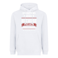 White Operations Manager - Cool Gift Job Heavyweight Hoodie - artisFamous