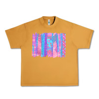 Peanut Butter Pink Easter Brushstrokes Urban Heavy Tee - BundleAndBundleShop