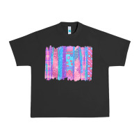Pigment Black Pink Easter Brushstrokes Urban Heavy Tee - BundleAndBundleShop