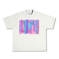 Pistachio Pink Easter Brushstrokes Urban Heavy Tee - BundleAndBundleShop