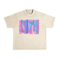 Sandshell Pink Easter Brushstrokes Urban Heavy Tee - BundleAndBundleShop